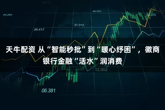 天牛配资 从“智能秒批”到“暖心纾困”，徽商银行金融“活水”润消费